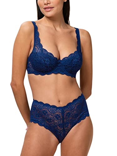 Triumph Damen BH Amourette 300 WHP X, mit Bügel, Gepolstert, Verstellbare Träger, 70A, Deep Water 5
