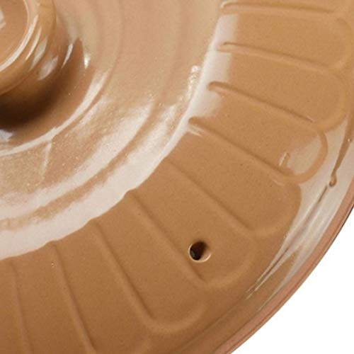 Casserole en céramique vapeur 4L pour cuisson saine