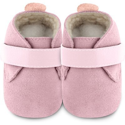 Prewalker Baby Soft Sole Leather Suede Bootie Pink Powder Unisex