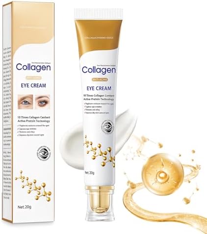 Contorno De Ojos Antiarrugas, Crema Para Eliminar Bolsas Y Ojeras...