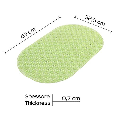 Gedy Anti-Slip 69x38,5x0,7 cm green, 69 x 39 cm (Oval) - Image 2
