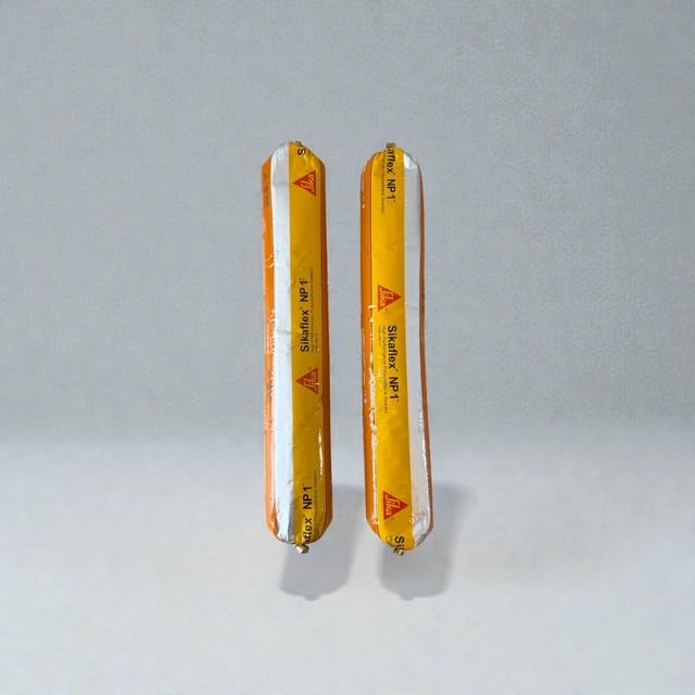 Sika-Flex NP1 One-Component Polyurethane Sealant, Gray, 20 oz (2-Pack)