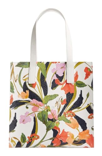 Flossy Floral Printed Small Icon Bag pour vos sorties citadines en crème