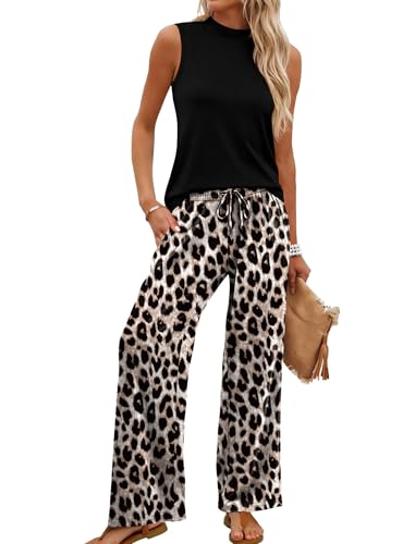 WIHOLL Two Piece Set for Women Summer Spring Outfits Cruise Travel...