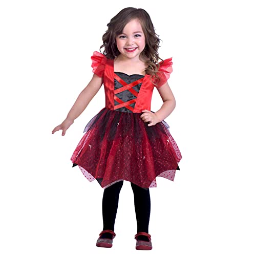 (PKT) Little Devil Cutie 7-8 Years, Red