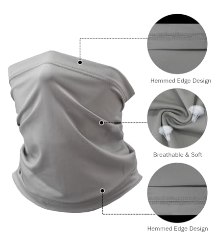 Image of Fishing Neck Gaiter, Sun Protection Face Mask, Cooling Neck Shield Scarf Cycling Balaclava Bandana for Men and Women