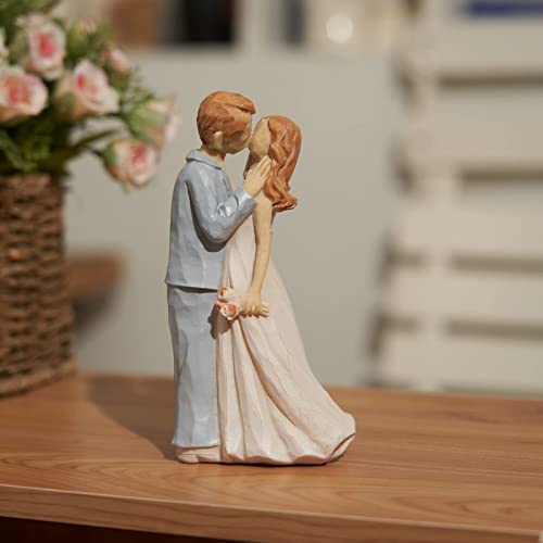 Novomoss Promise Figurines- Sculpted Hand Carved Light Weight Wedding Gifts For Couple From Husband And Wife- Legacy Of Love For Mr And Mrs Anniversary #TOP7