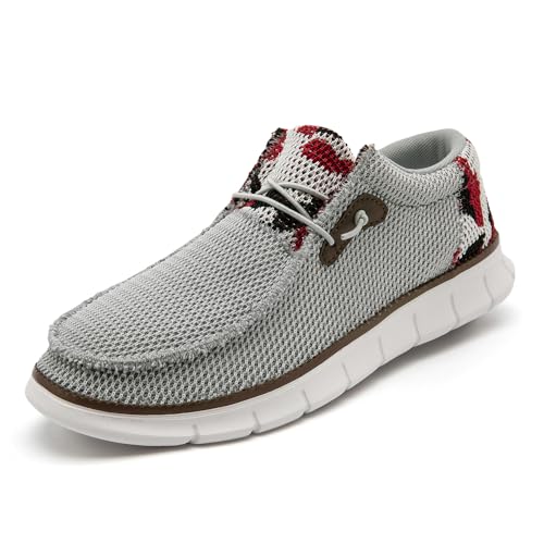 Image of EGMPDA Mens Slip on Loafers Boat Shoes Non Slip Walking Sports Shoes Driving Shoes Casual Office Shoes Gym Lightweight Comfortable Shoes