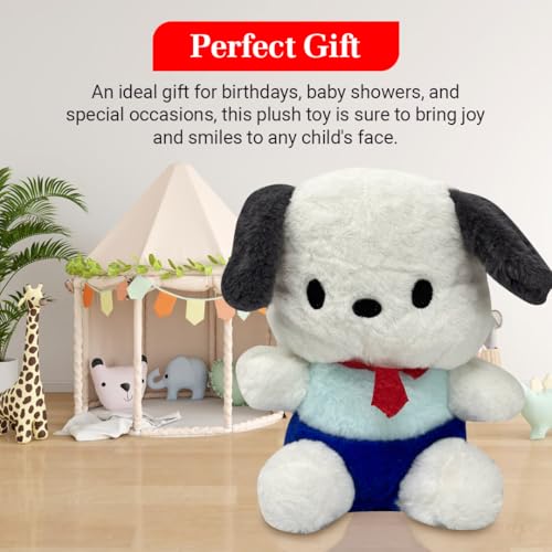 Image of ADORA Hooded Teddy Bear Soft Toy - Kawaii Plushie for Kids, Cute & Huggable Baby Plush Toy, Lovable Gift for Boys & Girls, Ideal for Birthdays & Special Occasions (Teddy Blue White)
