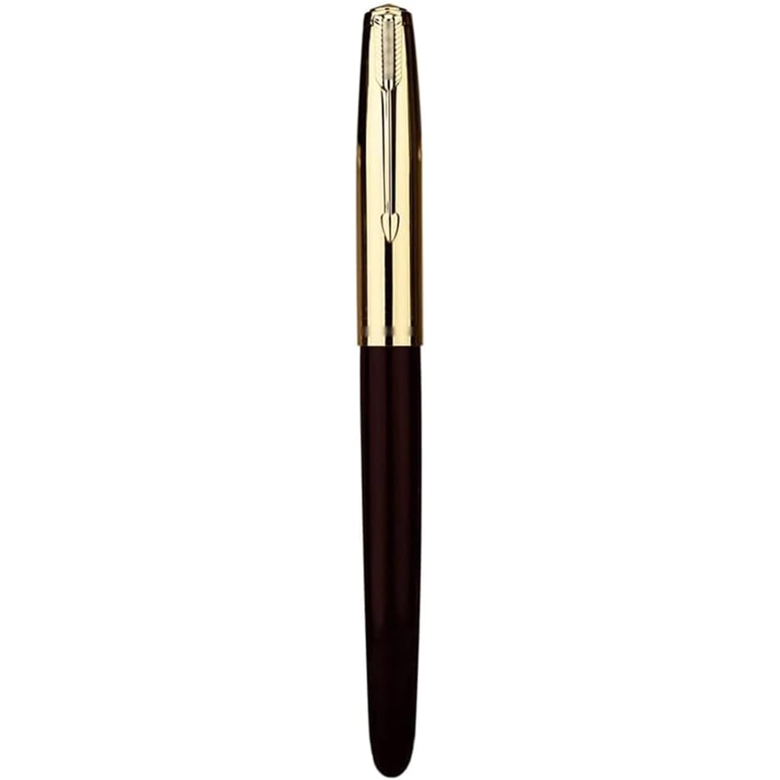 Xzdeair Red- 0.5Mm Nib Fountain Pen Student Series Writing Pen Iridium Pen Feels Creative Gift Comfortable Calligraphy Pen
