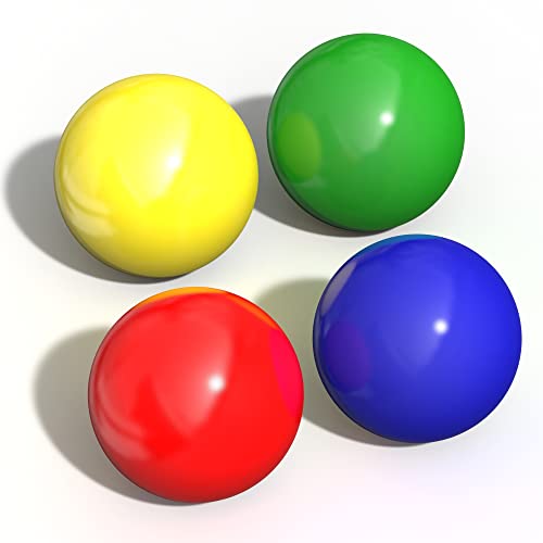 Motivational Stress Balls for Kids and Adults (4 Pack), Stress Relief Balls, Hand Exercise Therapy Balls for Anxiety, Fidget, Tension, Manage Anger and Stress