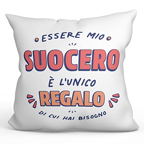 Mugffins Cuscino SUOCERO - En italiano - Sono l'Unico Regalo
