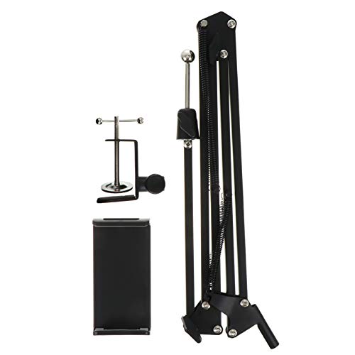 Hemobllo Suporte dobrável de celular para tablet, suporte de telefone, suporte preguiçoso, braço art