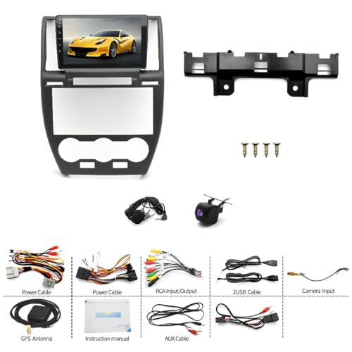 Radio Auto Doble Din con Pantalla Táctil 9 Pulgadas miniatura 4