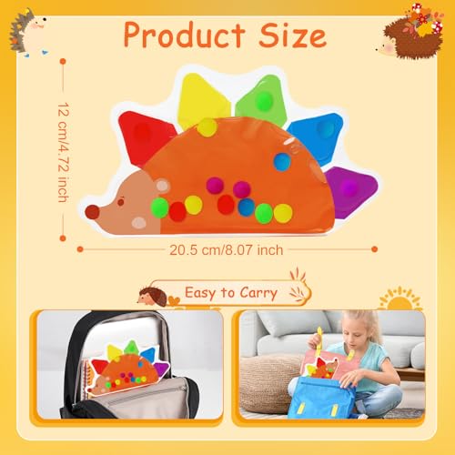 JoyLife Fidget Toys, Sensorik Spielzeug, Squeezable Farben Sortieren Spielzeuge, GelgefüLlte Sensorisches, Squeeze Spielzeuge Antistressspielzeug zum Quetschen und Kneten ADHS und Autismus Spielzeug