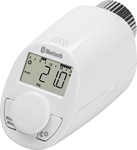 Preisvergleich Produktbild Eqiva Bluetooth® Smart Heizkörperthermostat, hochglänzend, 141771B0A