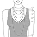 bishixiangenbaihuo Promise 100 Idiomas Collar De Plata De Ley 925 Collar De...