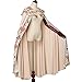 COSDREAMER Unisex Church Catholic Vestments Cope Priest Celebrant Chasuble Mass Vestments Robe Cape (Beige, X-Large)
