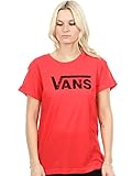  Vans G Authentic – Camiseta de Rock, Mujer, T-Shirt G Authentic Rock, Rojo Escarlata, XL
