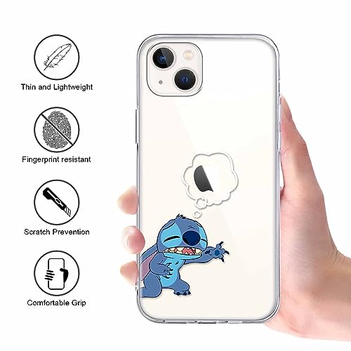 LYUBFDC [2 pezzi] Trasparente Cover per iPhone 13