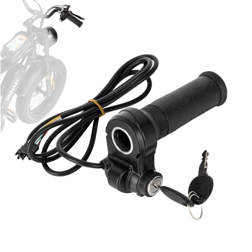 Full Throttle for Ridstar Q20 - PSLER 22MM Full Twist Throttle E Bike Universal Throttle Grip for Electric Bike & Scooter