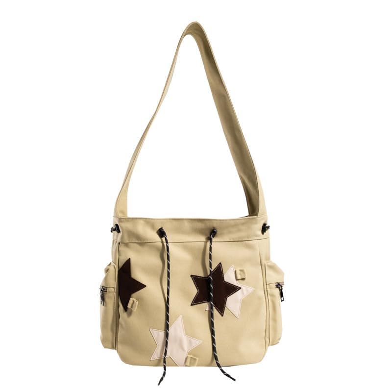 DKIIL NOIYB Y2k Schoudertas voor dames, messenger bag, schattige ster