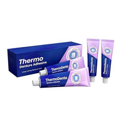 Pegamento dental extra fuerte y adhesivo para dentaduras con sujeción prolongada