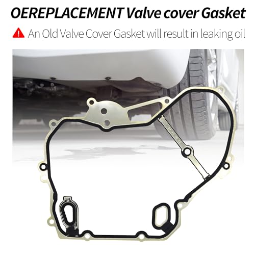 Image of HiSport 24435052 Timing Cover Gasket Set for 2.0L 2.4L Engine | Compatible with Chevrolet Captiva Cobalt Equinox HHR Impala Malibu Orlando GMC Terrain Buick Allure LaCrosse Regal 2005-2017