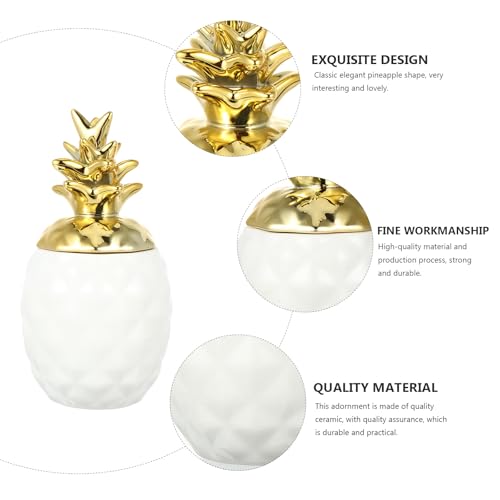Ananas décoratif avec couvercle solution rangement bijoux et design maison - 4