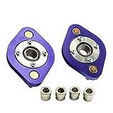 maXpeedingrods Rear Coilover Camber Plates for BMW 3 E36 1992-1999, 316i 318i, 318is, 318ic, 323i, 323ic, 323is, 325i, 325is, 325ic, 328i,328is,328ic, M3, Coilovers Suspension Camber Plate, Blue