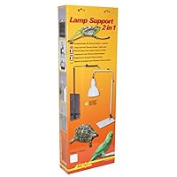 Lucky Reptile Lamp Support 2v1 Bílá - ProPejska.cz