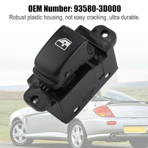 Interrupteur de vitre électrique passager 93580-3D000 pour commande de levage - 3