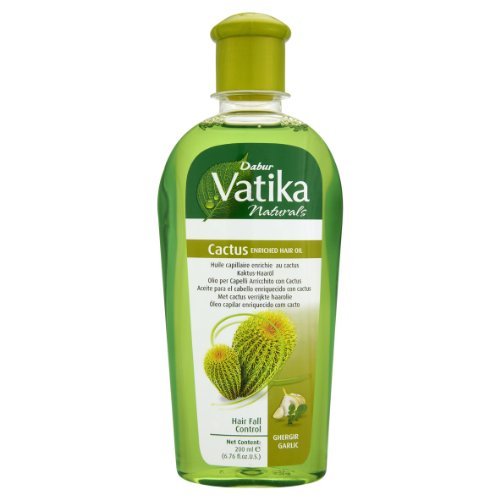 Dabur Vatika Cactus Enriched Hair Oil, 6.76 Fluid Ounce by Dabur Dabur Vatika Cactus Enriched Hair Oil, 6.76 Fluid Ounce by Dabur
