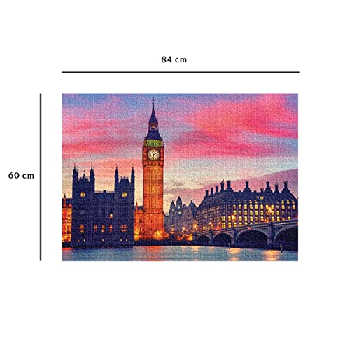 Puzzle 1500 pièces : Big Ben Londres Ravensburger Nathan - vue 4