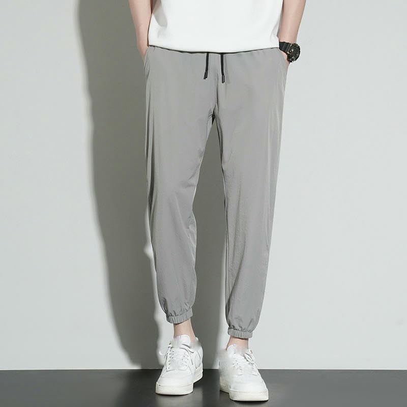 Pantalon ample homme sport décontracté léger fluide été