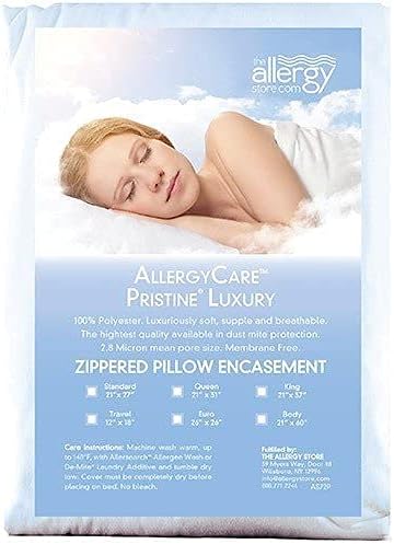 dust free pillow covers