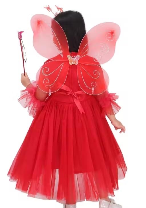 Image of Whimsical Pori Fairy Layered Party Frock for