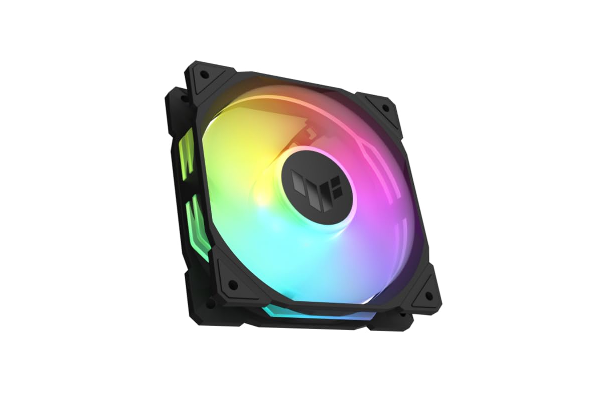 ASUS TUF Gaming TR120 ARGB Reverse Fan - Black - Triple Pack