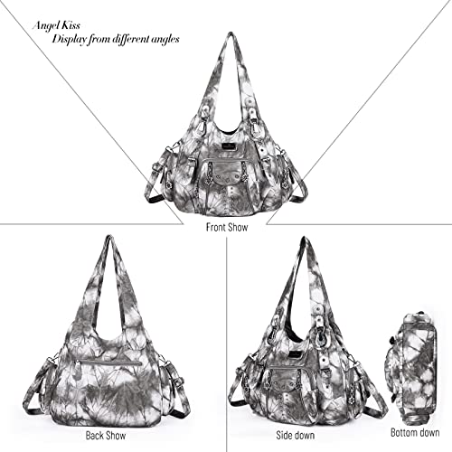 Image of Angel Kiss Purses for Women Soft PU Leather Large Hobo Bags for Women Shoulder Bag | Soft