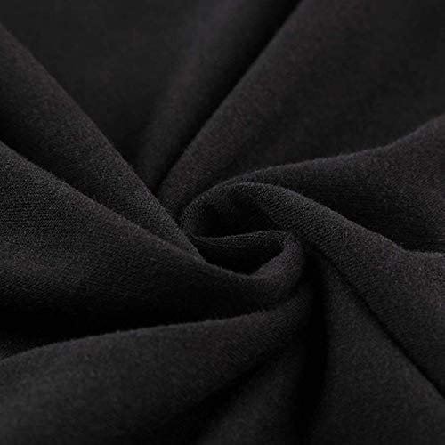 Digood Girls Casual Solid Color Tops,Kids Girls Casual Tunic Tops Knot Front Button Short Sleeve Blouse T-Shirt Tee(Black,10-11 Years) #TOP5