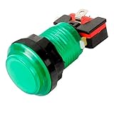 Questo può essere preso da un connettore molex di ricambio (filo giallo) su un alimentatore PC o un alimentatore Jamma. Questo pulsante si monta in un foro da 33 mm.