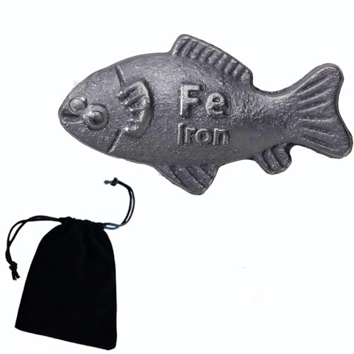 Iron Fish Cast Iron Cooking Tool with Storage Bag