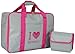 Produktbild Toyota Nähmaschinentasche, 100% Polyester, Grau/Pink, ca. B 41 x H 33 x T 19 cm, 6