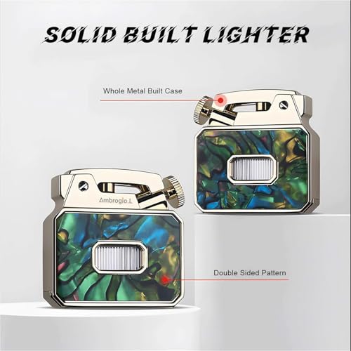Encendedor Retro Slim de Kerosene con Diseño de Seguridad miniatura 3