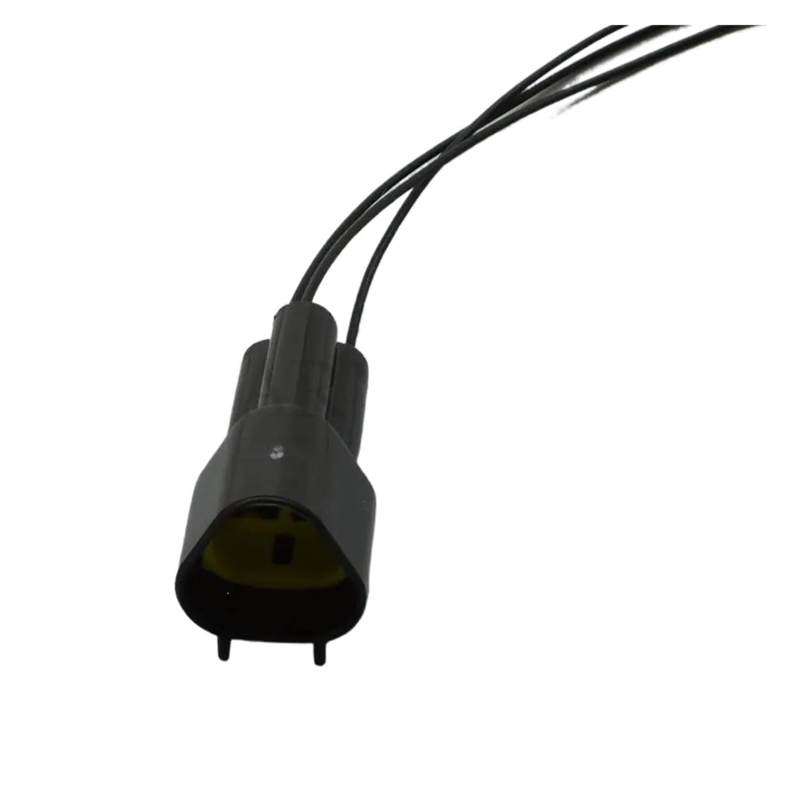 1 Set 3 Pin Way Black Or Snowy Male Female Waterprof Auto Electrical Wire Connector p/Lug FW-C-3M-B FW-C-3F-B(Male with Wire)