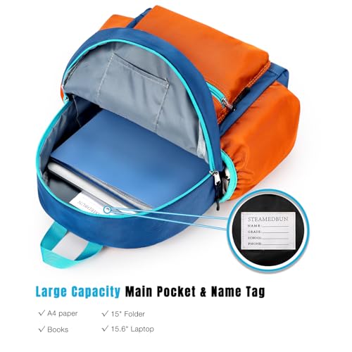 Image of STEAMEDBUN Kids Backpack for Boys 6-8: Toddler Backpack for Preschool Kindergarten - Boys Backpacks for Elementary 4-6