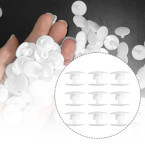 Alriedy Nieten Knöpfe 24 Paar Ersatz-Knöpfe und Nieten für Crocs-Stil Schuhe, Einfache Installation und Reparatur, Robustes Design für Langlebigkeit und Dekoration