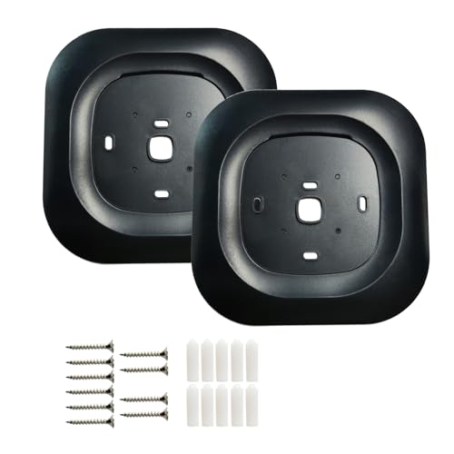 Thermostat Decorative Wall Plate Bracket Black for New 2022 ...