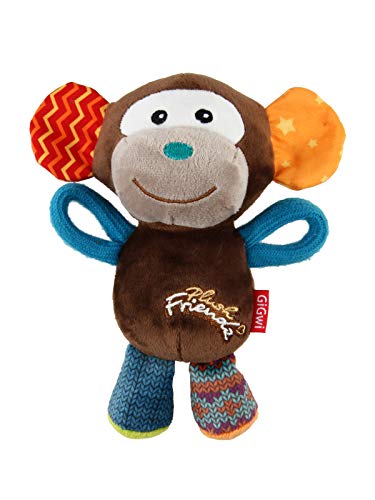Juguete Mordible Peluche Mono para Perro Gigwi