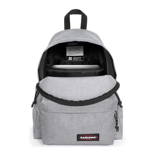 Image of EASTPAK Day Pak'r - 24L Backpack with 14-inch Laptop Sleeve, Front & Security Pockets, Side Bottle Holder, Adjustable Straps, Sunday Grey